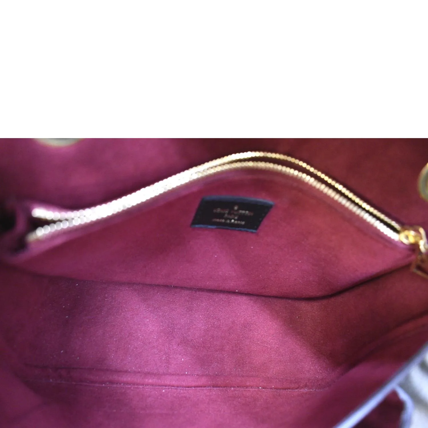 LOUIS VUITTON Passy NM Monogram Canvas Shoulder Bag Brown