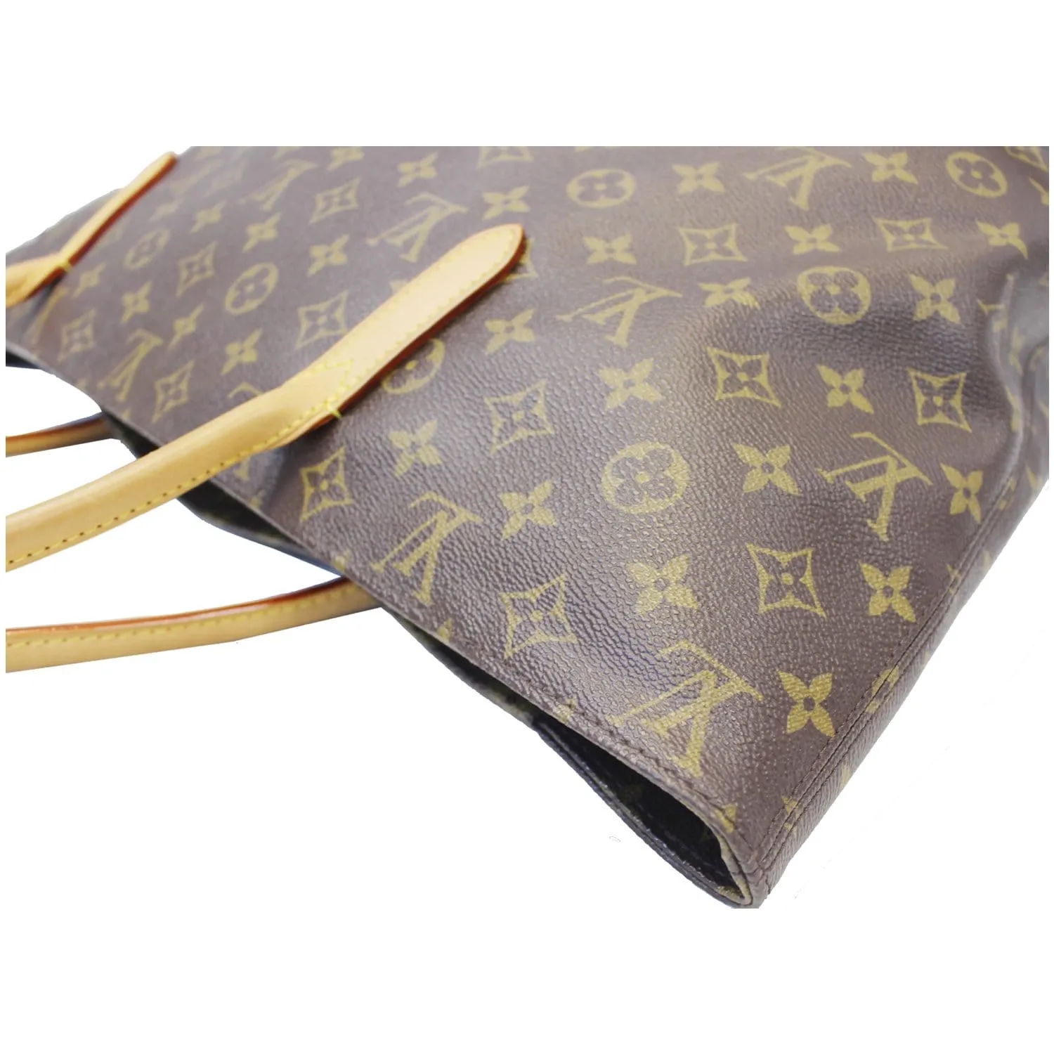 LOUIS VUITTON Raspail GM Monogram Canvas Shoulder Bag Brown