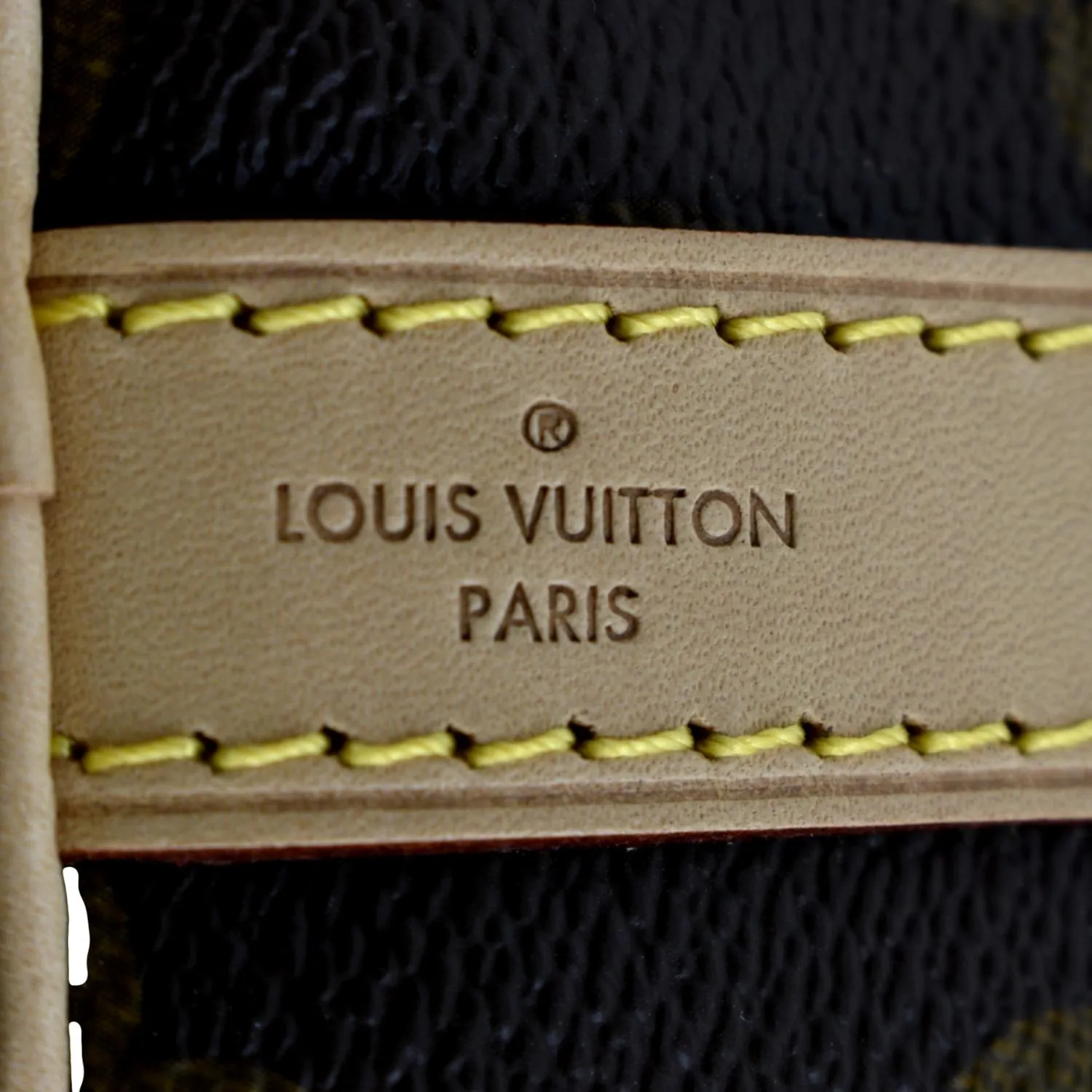 LOUIS VUITTON Speedy 35 Bandouliere Monogram Canvas Shoulder Bag Brown
