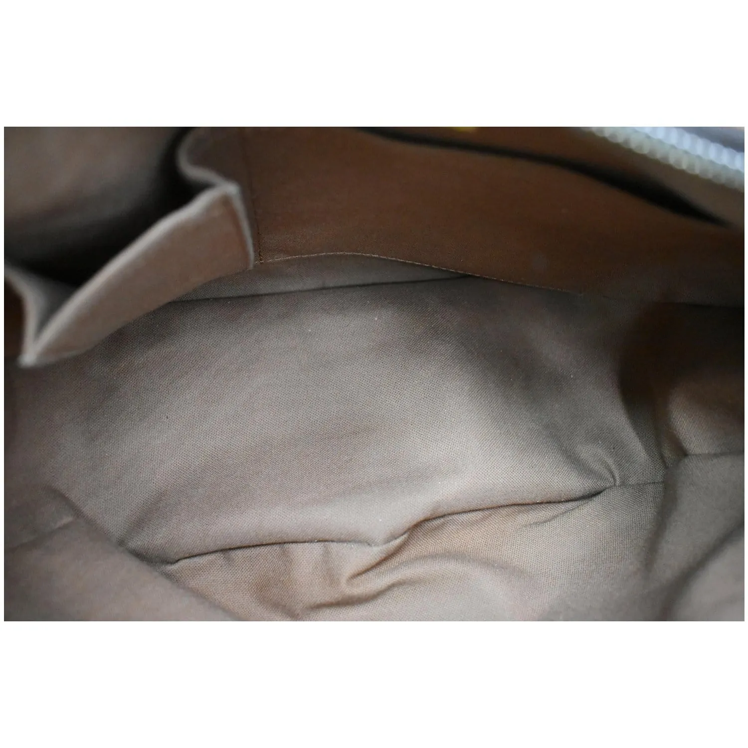 LOUIS VUITTON Tulum PM Monogram Canvas Shoulder Bag Brown