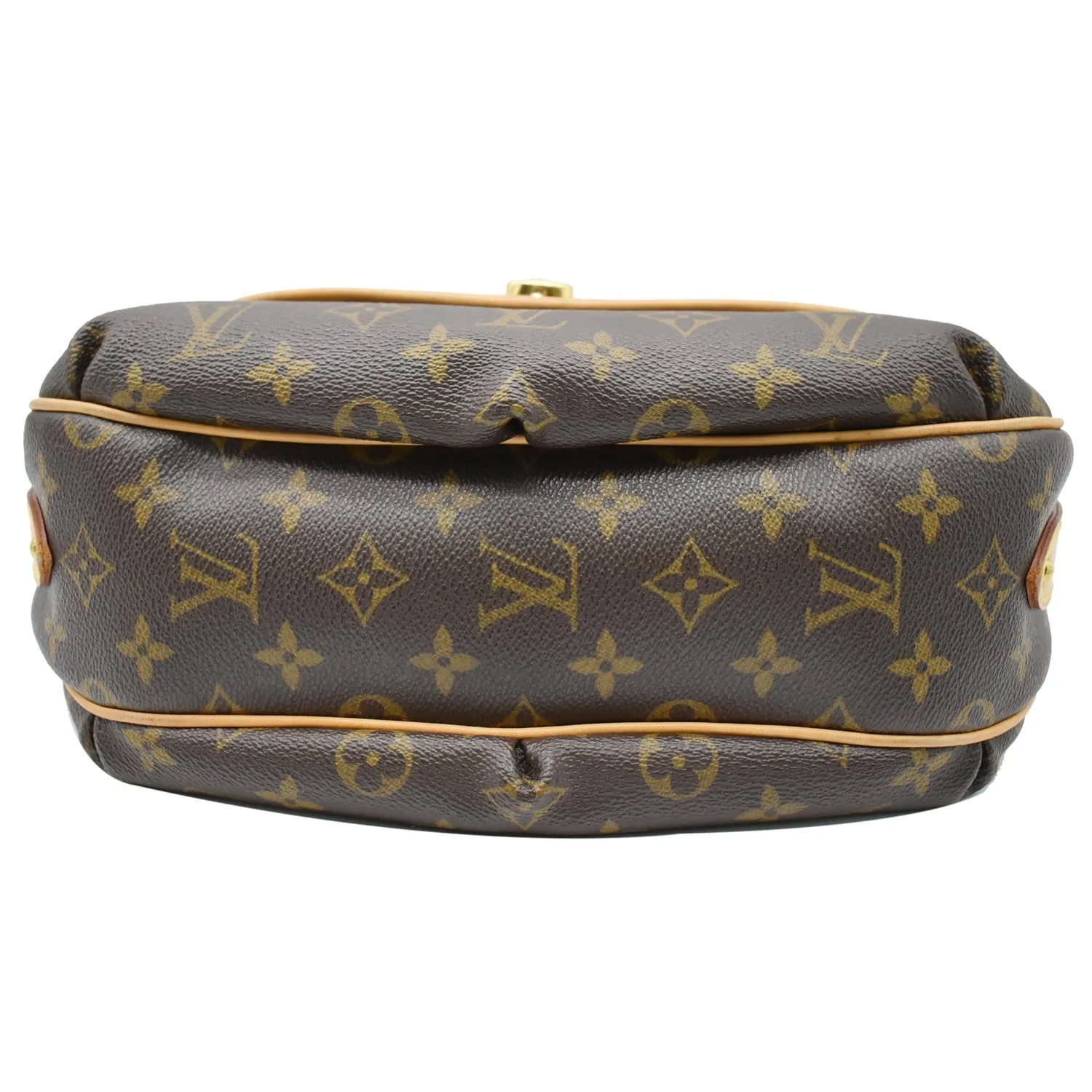 LOUIS VUITTON Tulum PM Monogram Canvas Shoulder Bag Brown