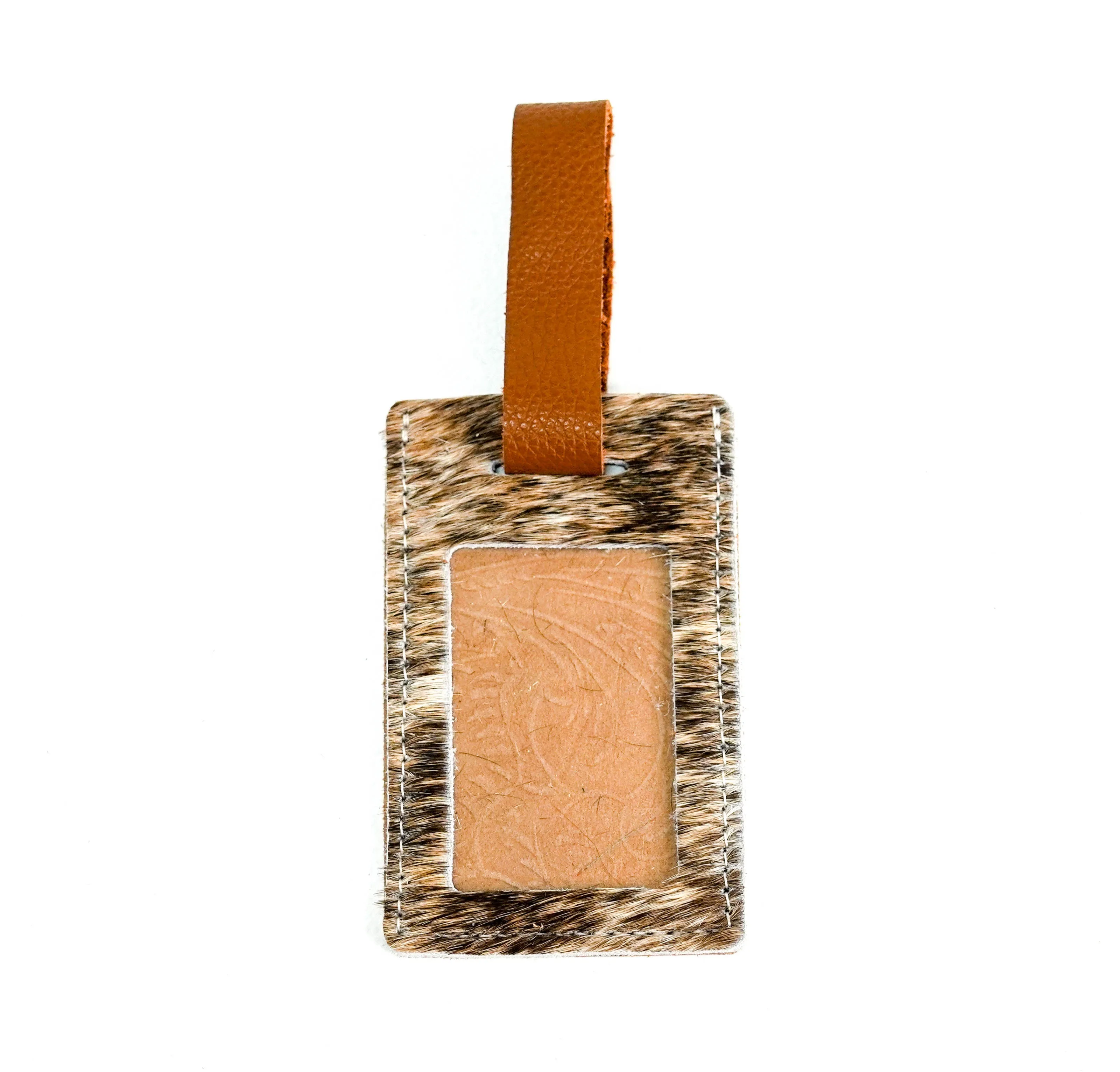 Luggage Tag - Brindle w/ Bonanza Tool