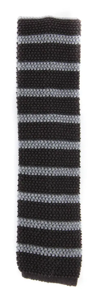 Luigi Borrelli Brown Wool Tie