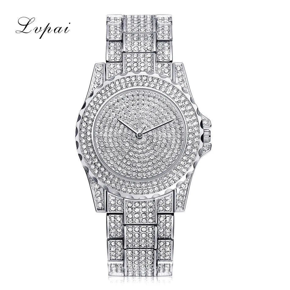 LVPAI Watches Women Quartz Wristwatch Clock Ladies Dress Gift Watches