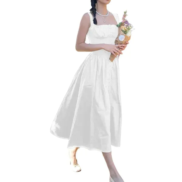 Magaly® | Black midi sundress