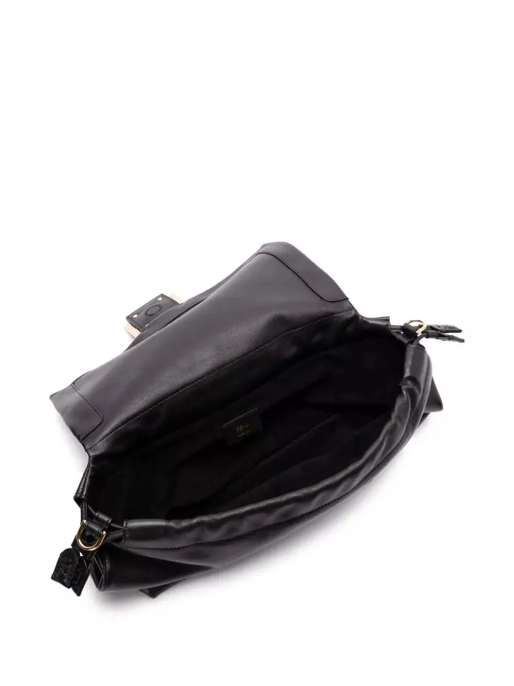 mamma baguette large nappa leather bag