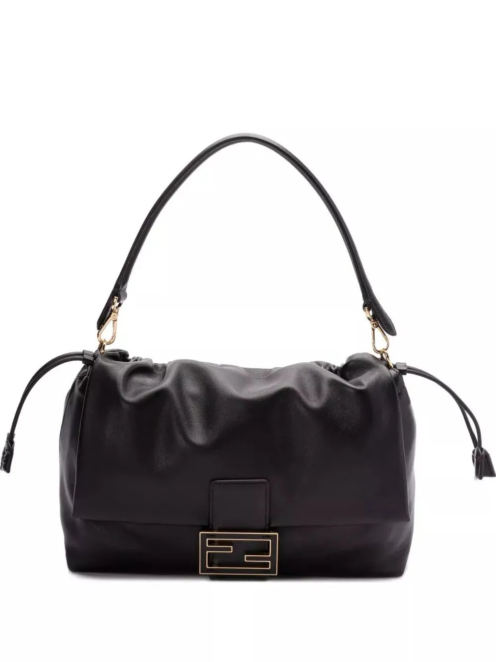 mamma baguette large nappa leather bag