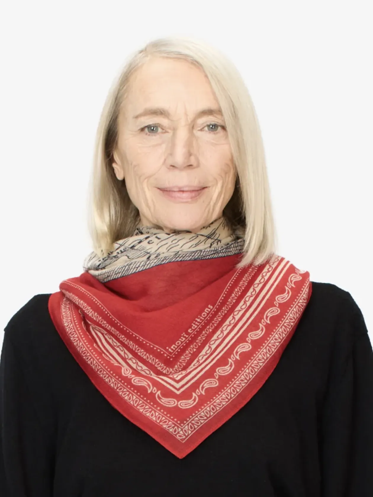 Mappemonde Square Wool Scarf