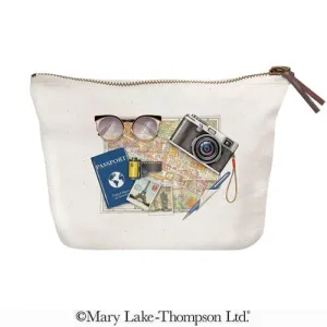 Mary Lake Thompson Traveling Canvas Pouch