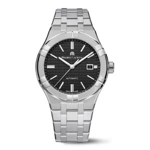 Maurice Lacroix AIKON Automatic 42mm Silver Strap Men's Watch AI6008-SS002-330-1
