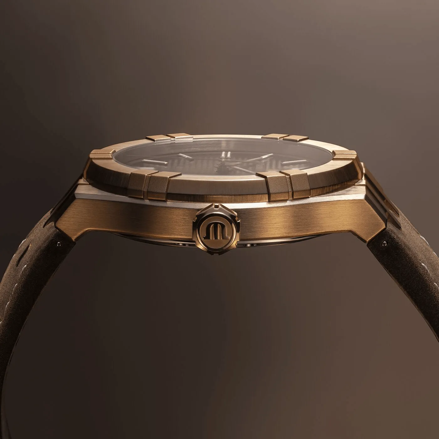 Maurice Lacroix AIKON Automatic Bronze 42mm Men's Watch AI6008-BRZ01-730-3