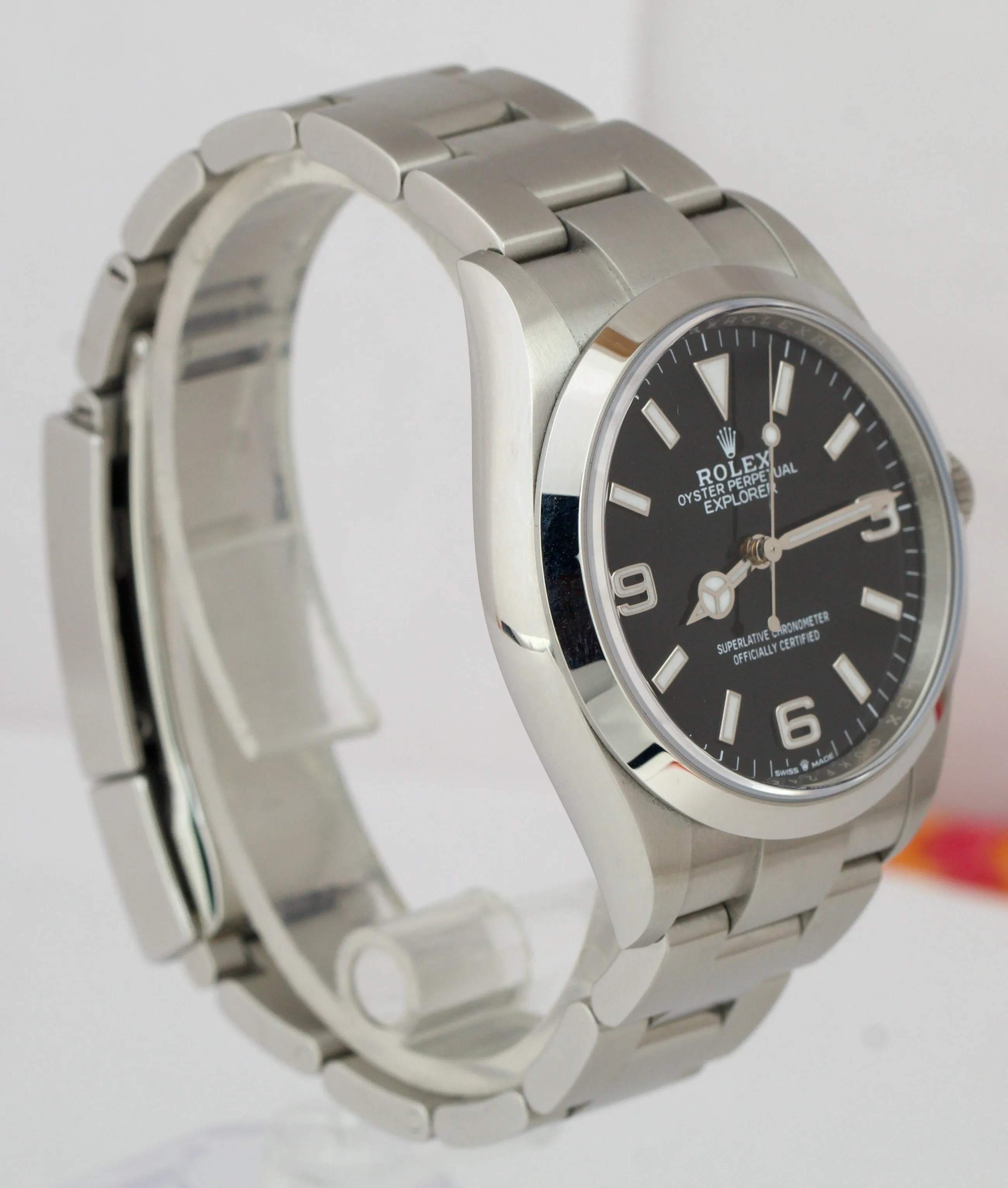 MAY 2021 MINT Rolex Explorer Black 3-6-9 Stainless Steel 36mm 124270 Watch B P