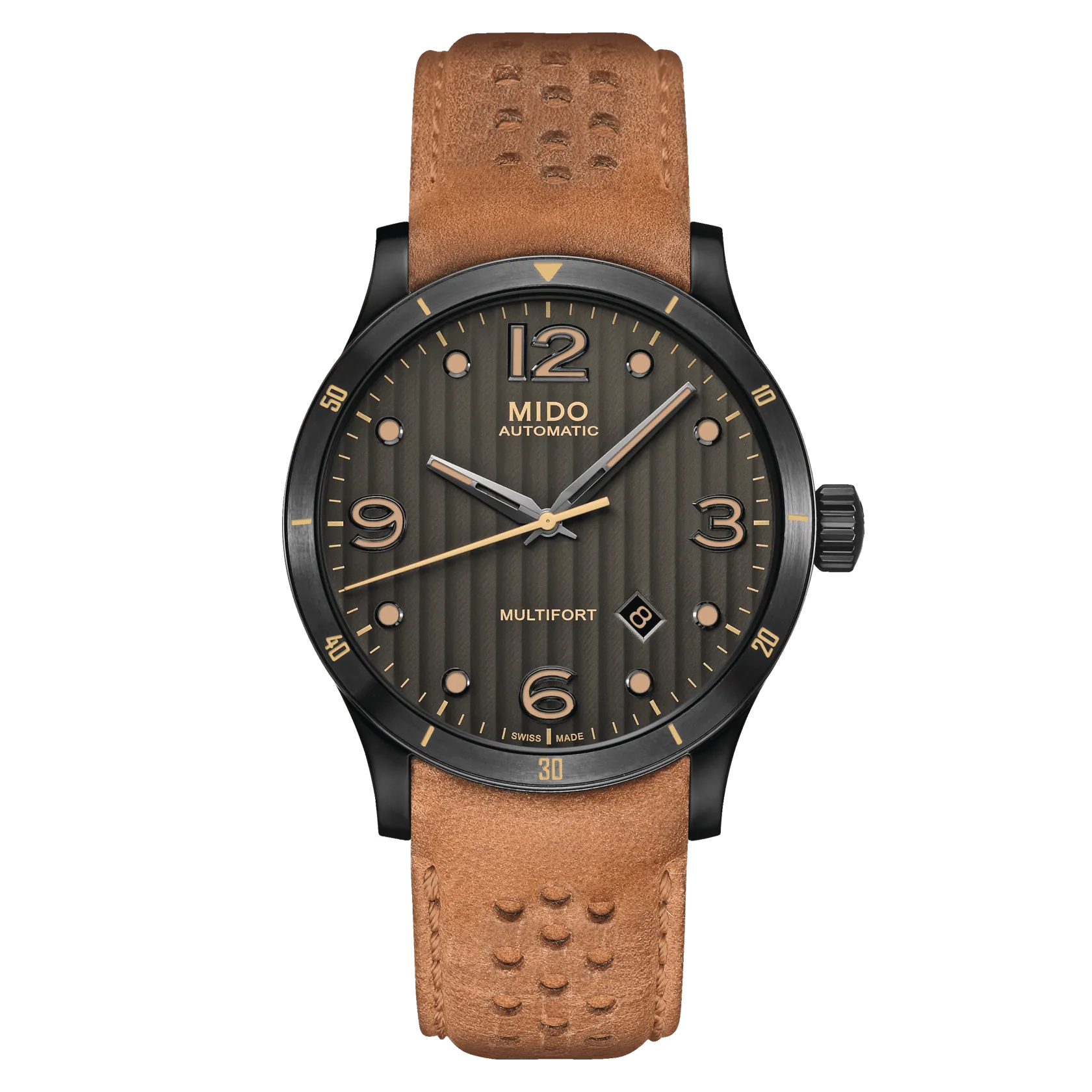 Mido Multifort Adventure Anthracite PVD Men's Watch M0254073606110