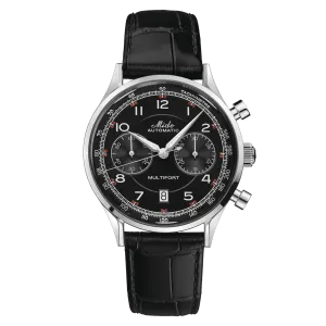 Mido Multifort Patrimony Chronograph Black Dial Men's Watch M0404271605200