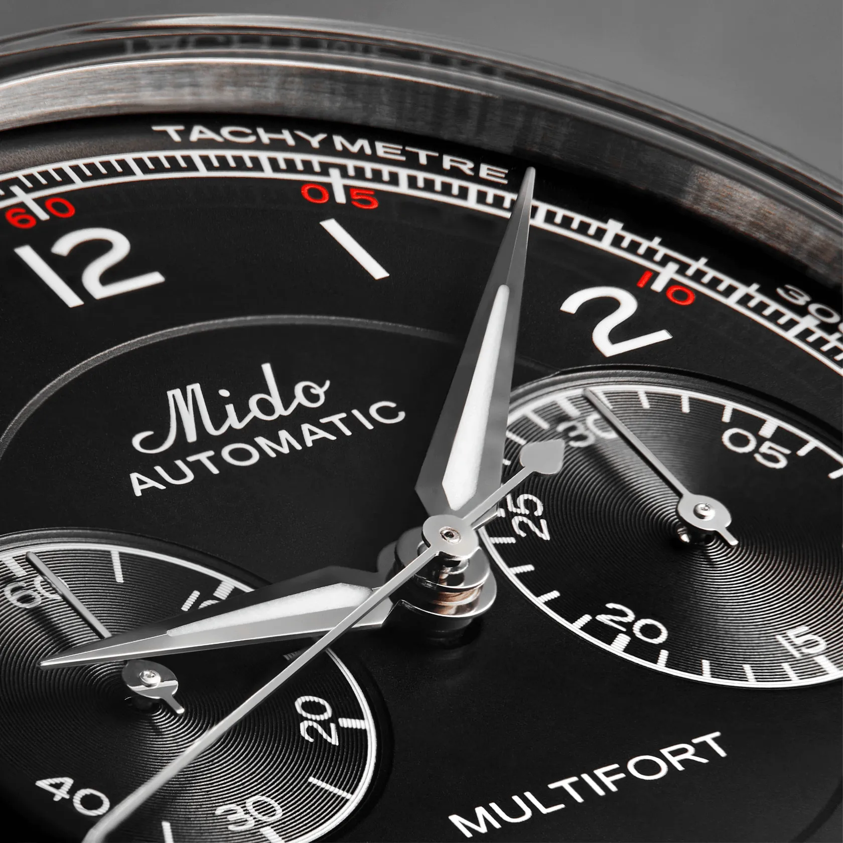 Mido Multifort Patrimony Chronograph Black Dial Men's Watch M0404271605200