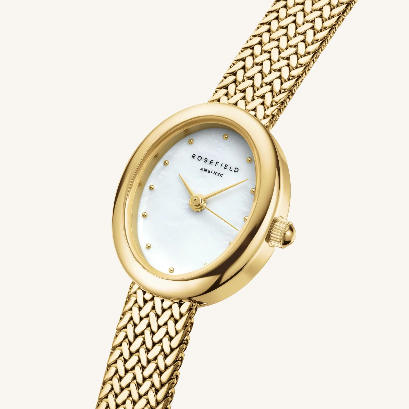 Mini Oval Gold - Engraved