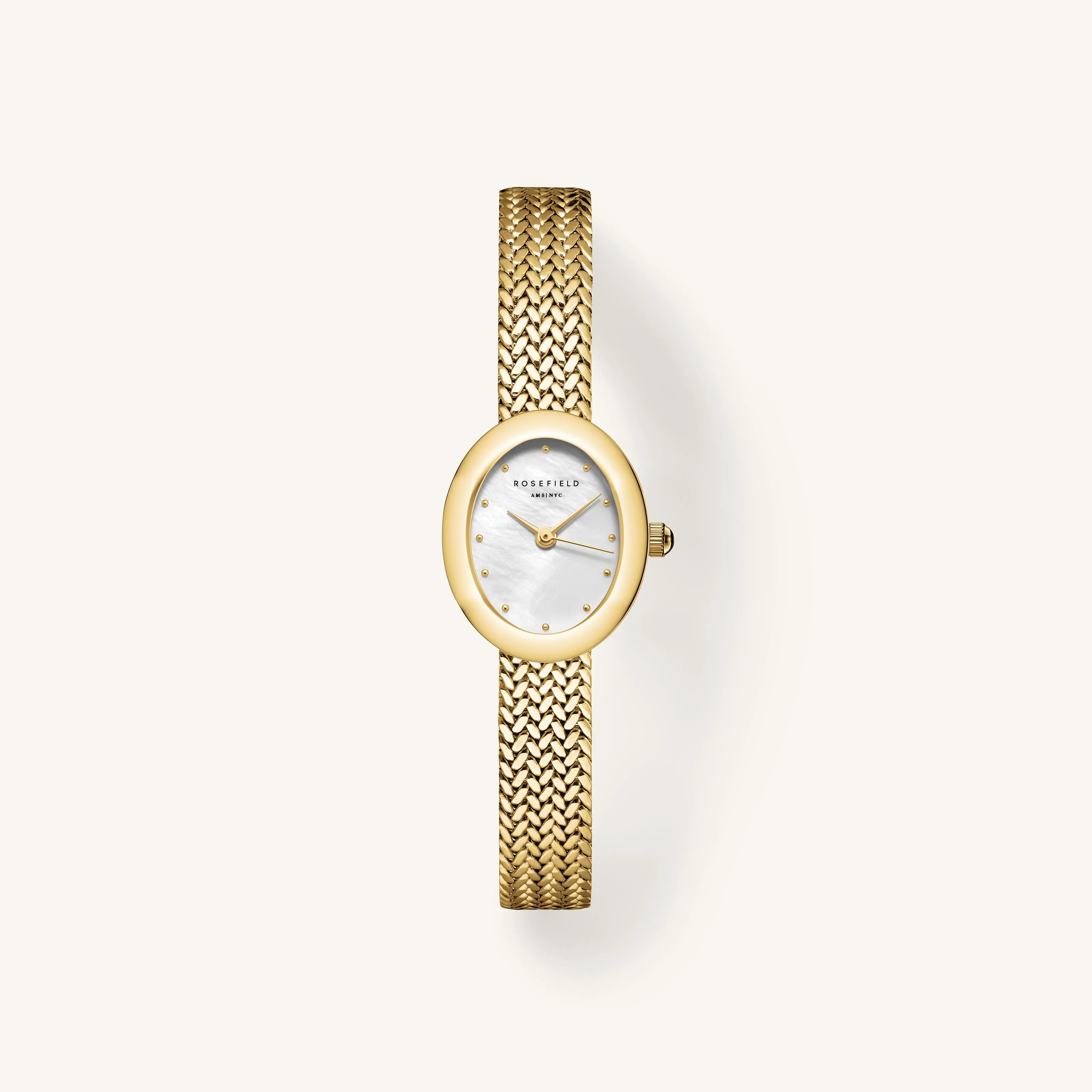 Mini Oval Gold - Engraved