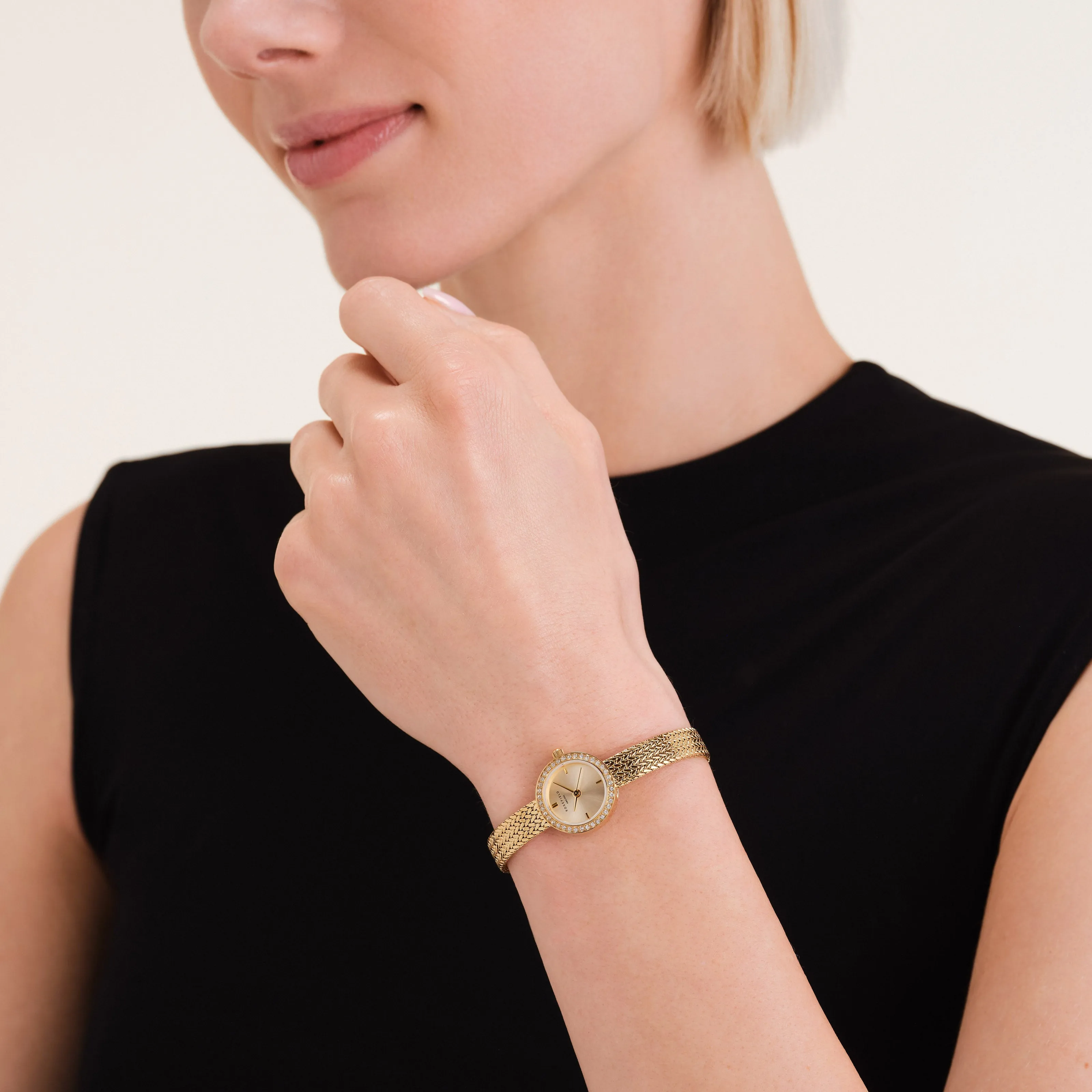 Mini Small Edit Gold - Engraved