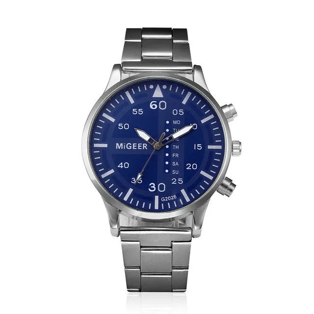 Minimalism Steel Band Casual  Wristwatch