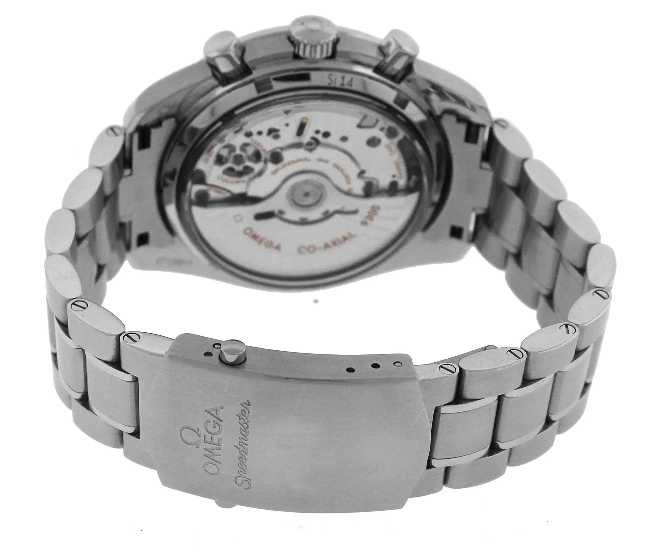 MINT 2015 Omega Speedmaster Chronograph 44mm Date Moon Watch 311.30.44.51.01.002