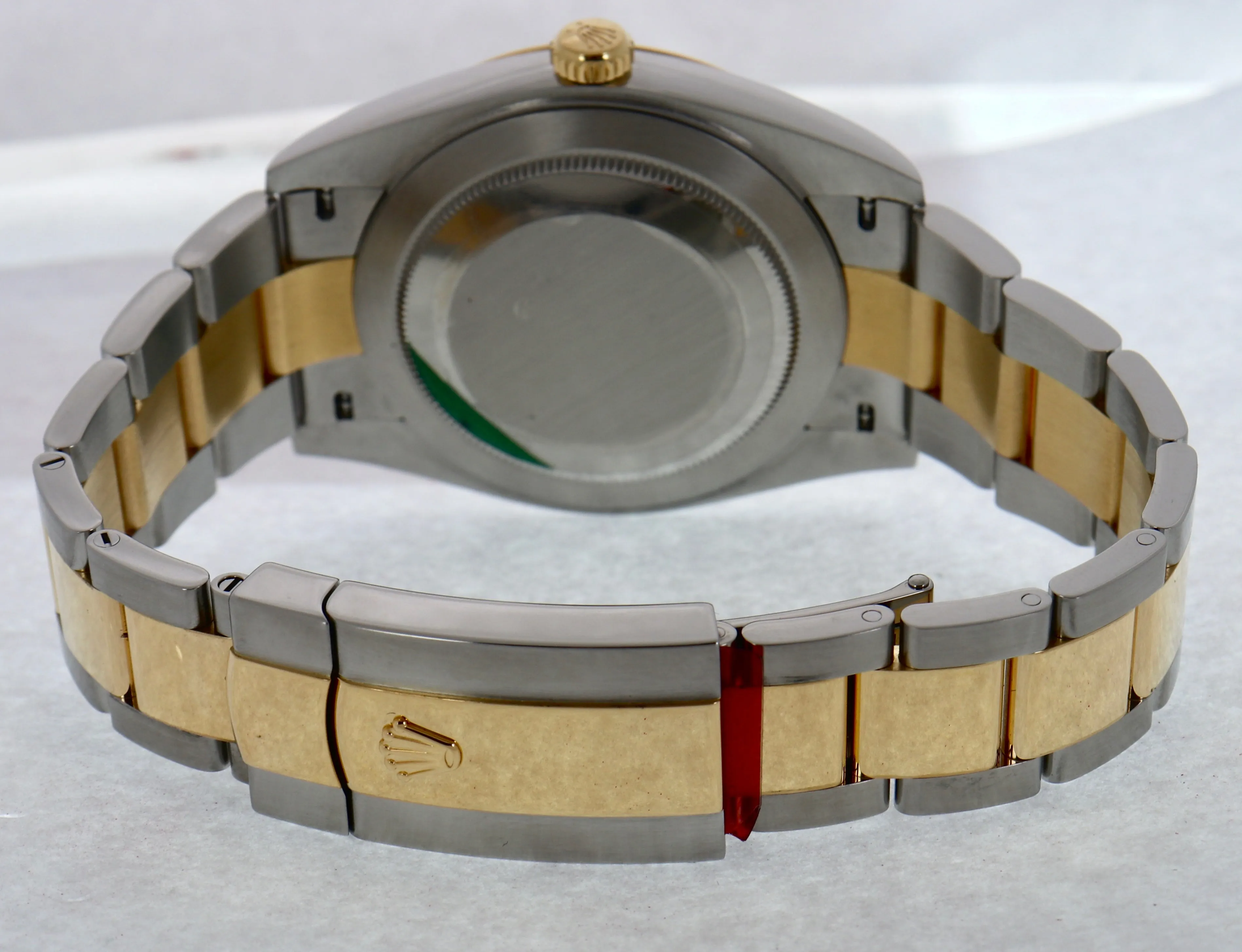 MINT 2018 Rolex DateJust 41 Slate Gray Green Roman Wimbledon 126303 Smooth 41MM