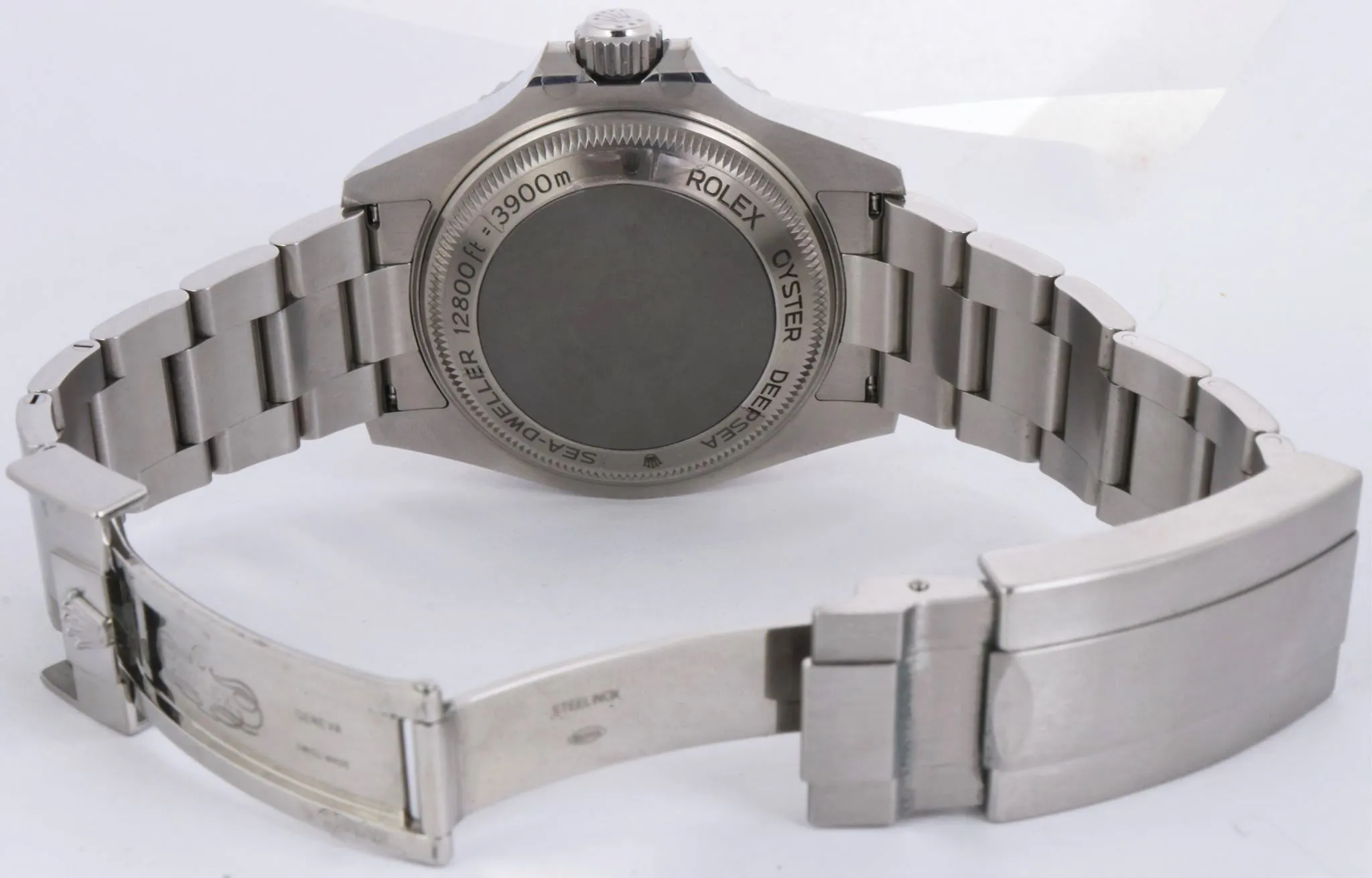 MINT 2020 Rolex Sea-Dweller Deepsea 126660 Stainless Steel 44mm Black Dive Watch