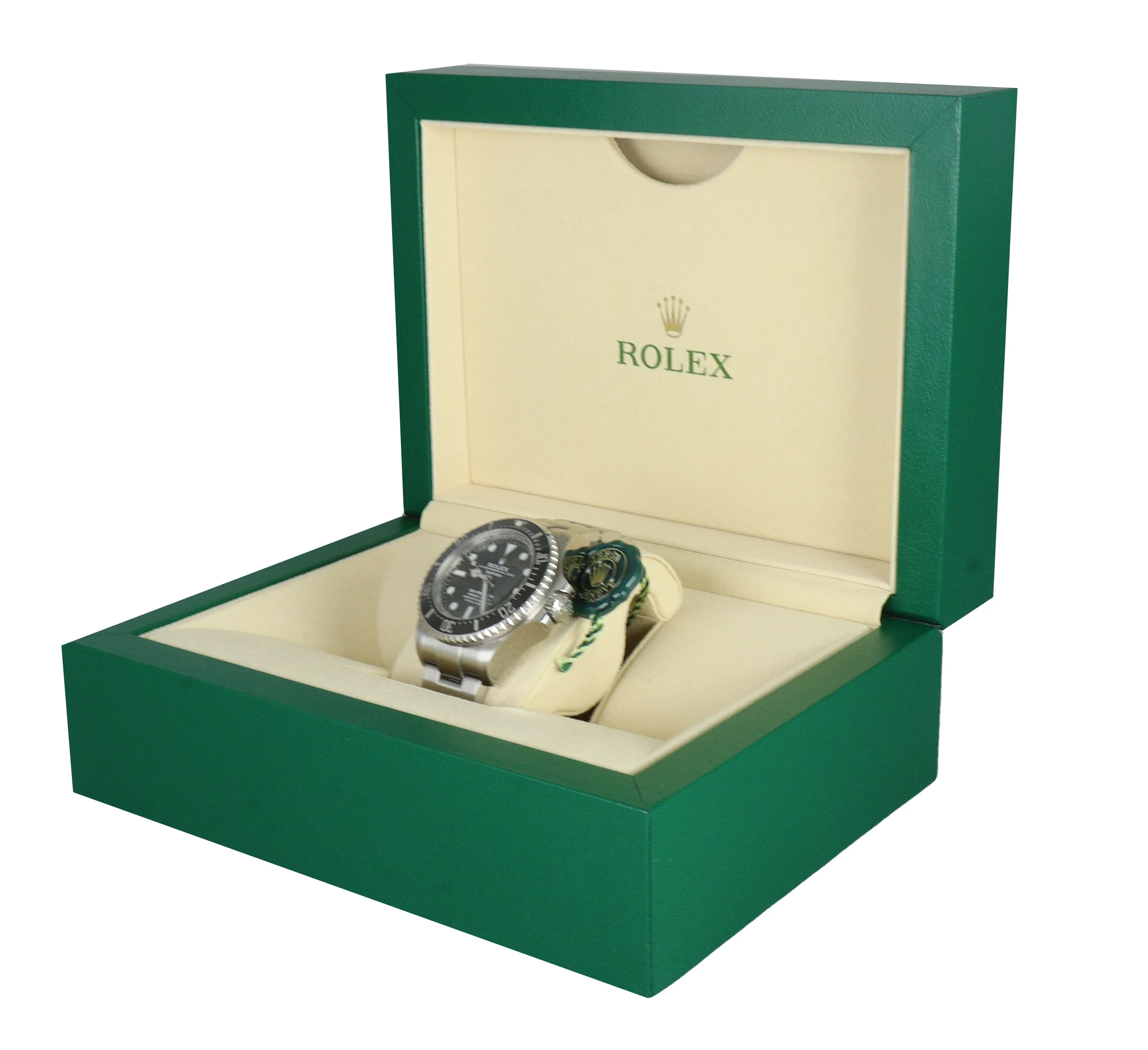 MINT 2020 Rolex Sea-Dweller Deepsea 126660 Stainless Steel 44mm Black Dive Watch