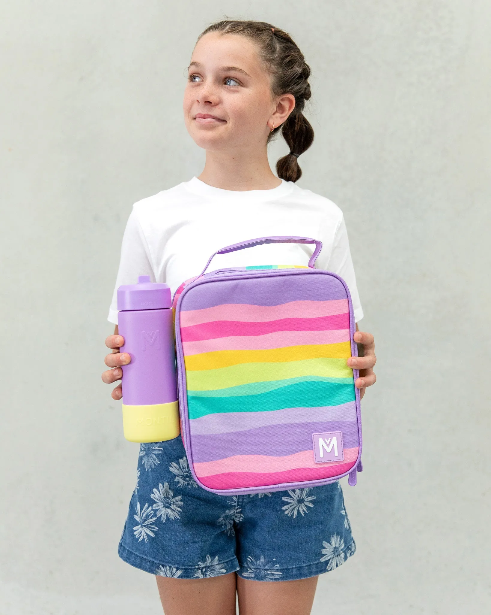 Montiico Large Insulated Lunch Bag - Sorbet Sunset