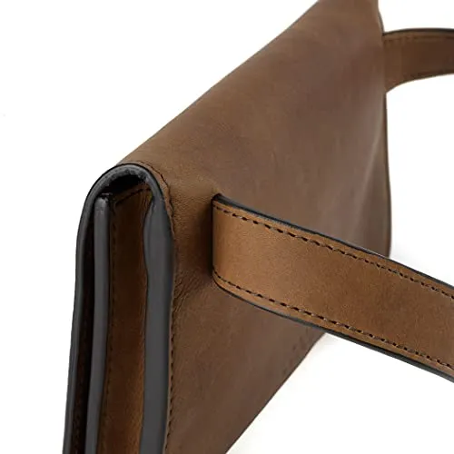 Moore and Giles Reclaimed Leather Heirloom Oak Hip Bag