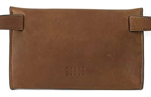Moore and Giles Reclaimed Leather Heirloom Oak Hip Bag