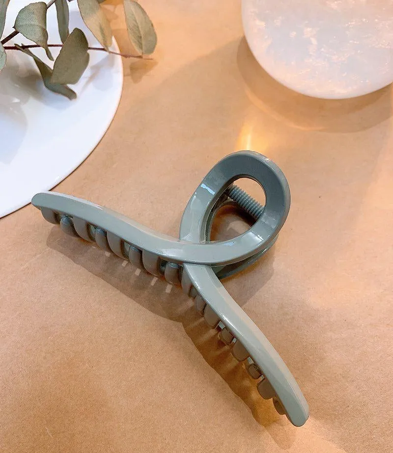 Morandi Color Hair Claw Clip