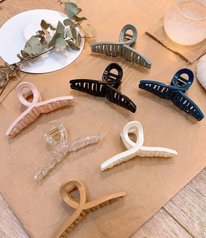 Morandi Color Hair Claw Clip