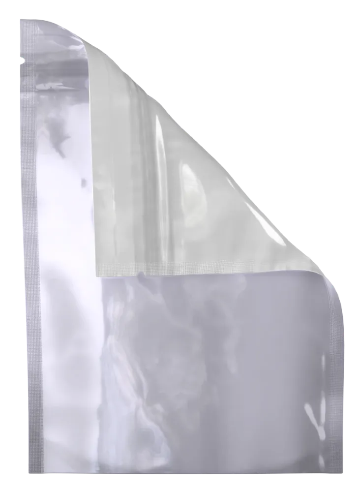 Mylar Bag White/Clear 1/8 Oz - 3.5 Grams (100 to 50,000 Count)