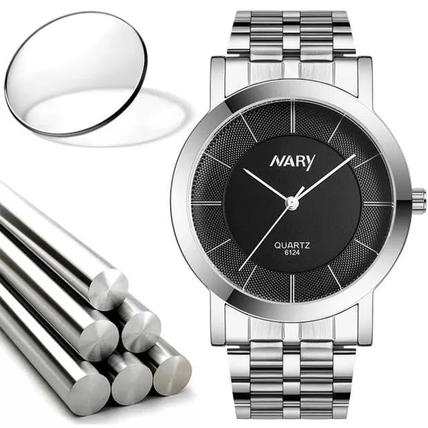 NARY Luxury Womens Stainless Watch