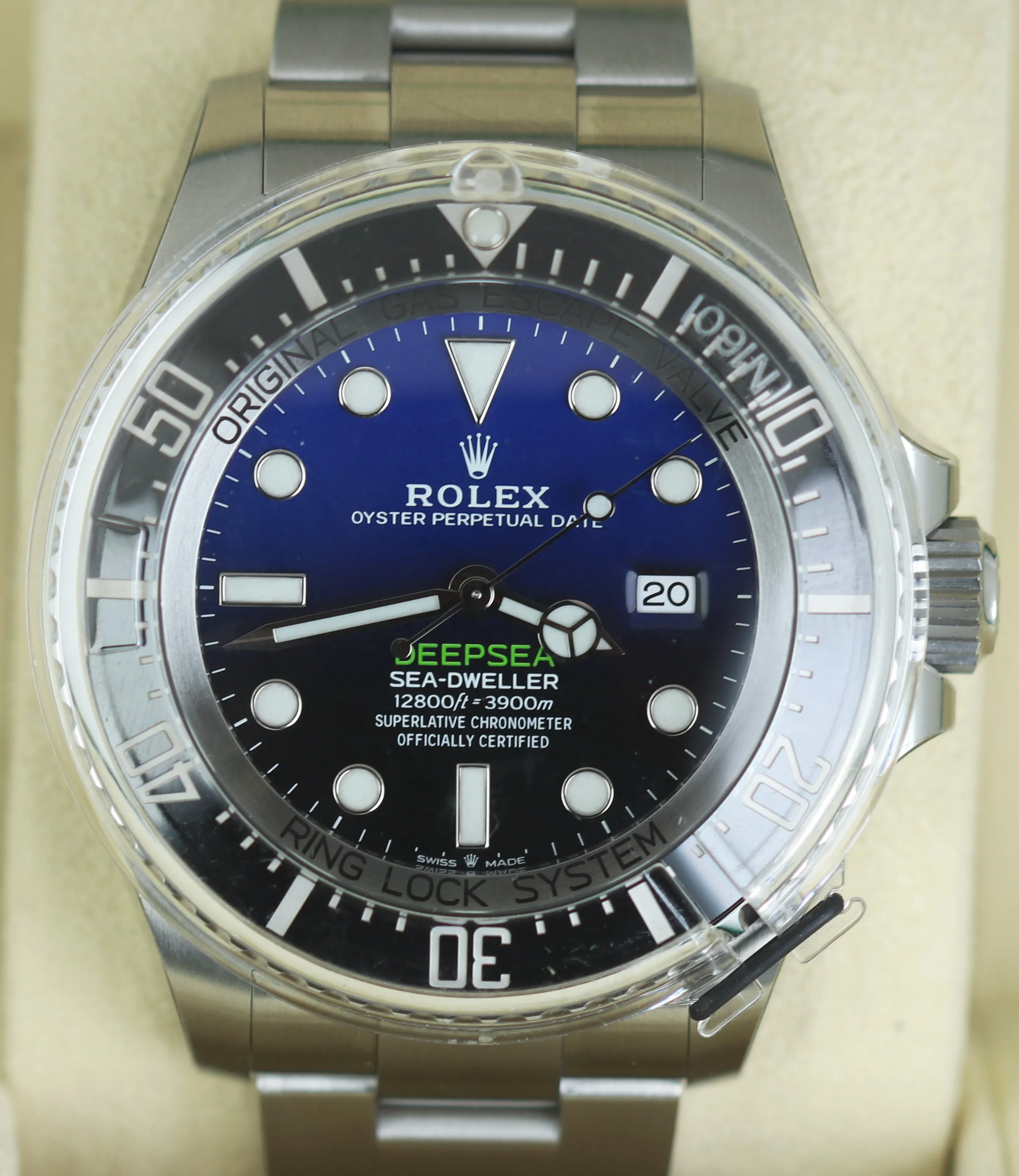NEW OCT 2019 Rolex Sea-Dweller Deepsea James Cameron Blue Black 126660 44mm Dive