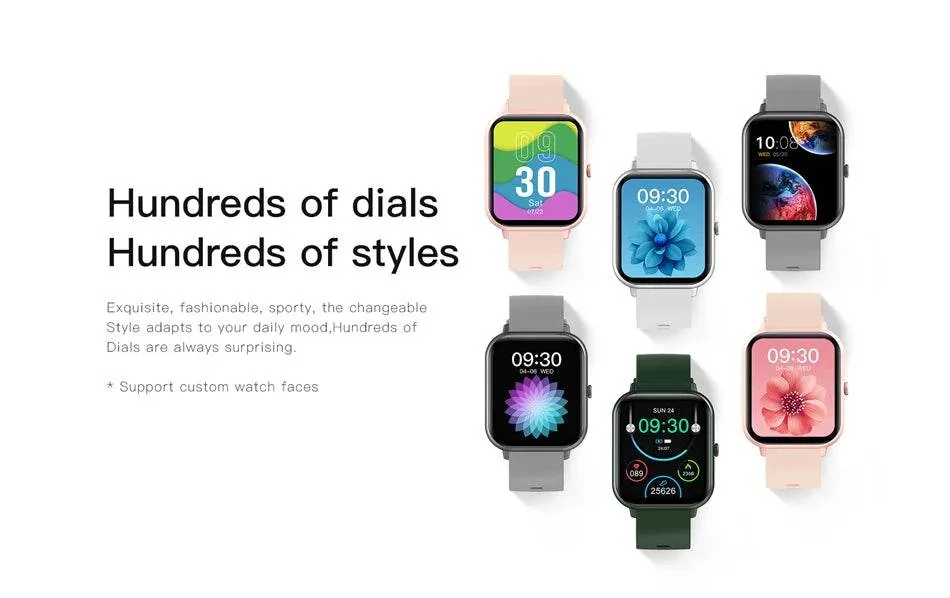 New Smart Watch Women Bluetooth Call Watch Fitness Tracker Waterproof Sport Smart Clock Fashion Ladies Men Smartwatch Woman