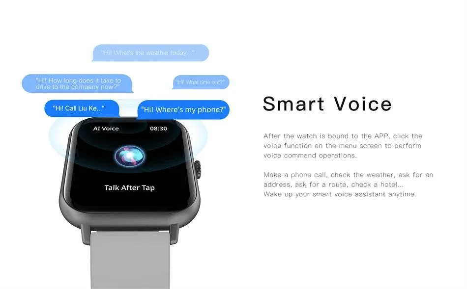 New Smart Watch Women Bluetooth Call Watch Fitness Tracker Waterproof Sport Smart Clock Fashion Ladies Men Smartwatch Woman