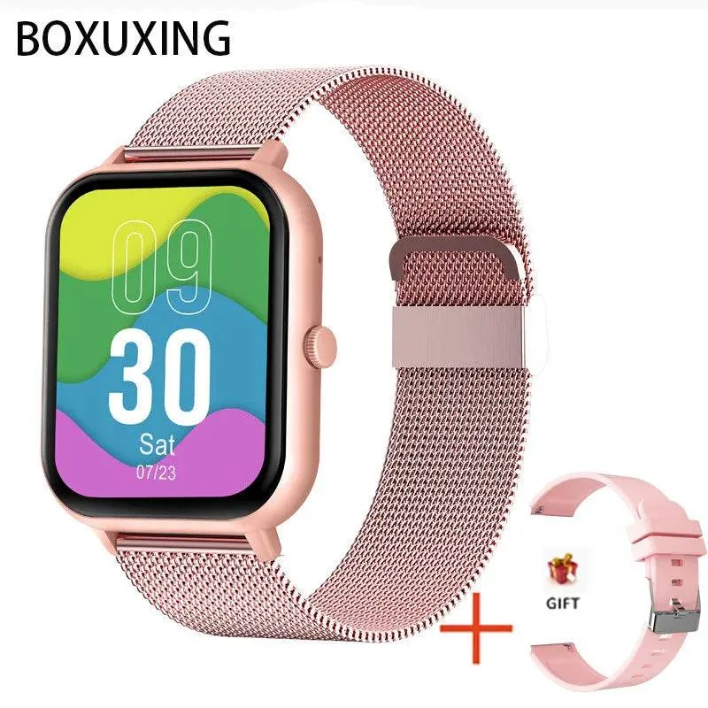 New Smart Watch Women Bluetooth Call Watch Fitness Tracker Waterproof Sport Smart Clock Fashion Ladies Men Smartwatch Woman