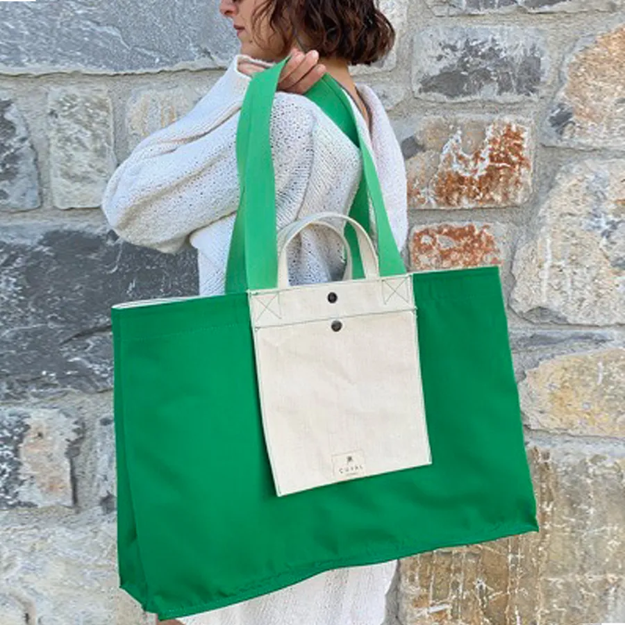 No. 206 Xxlarge Tote Avocado (Reversible)