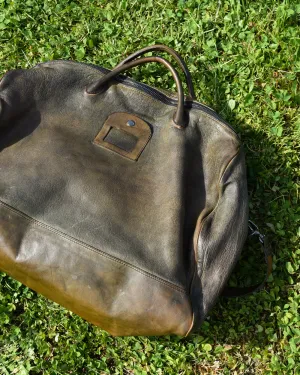 Numero 10 Monzeglio Washed Green Duffel Bag
