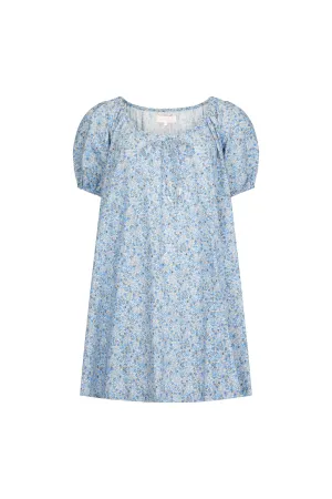 Oak Meadow - Sundress in French Blue Ditsy
