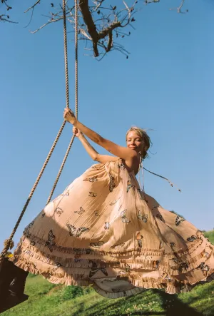 ODET - Papillon Sundress HAZELNUT
