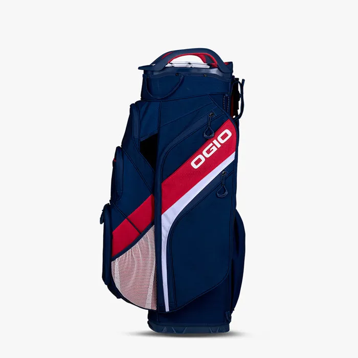 OGIO Woode Cart Bag - Red/White/Blue