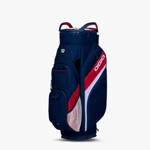 OGIO Woode Cart Bag - Red/White/Blue