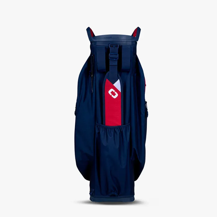 OGIO Woode Cart Bag - Red/White/Blue
