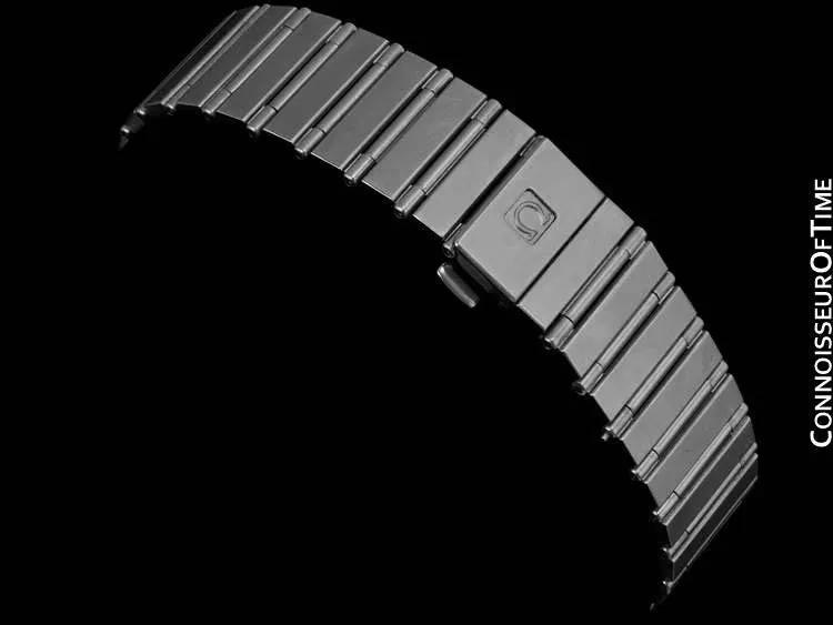 Omega Constellation Mens 35mm Watch, Quartz, Date - Brushed Stainless Steel & 18K Gold