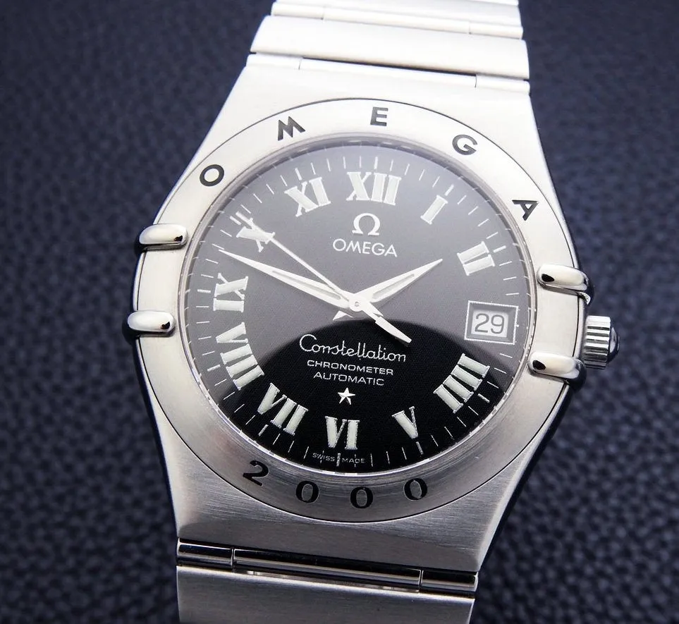 Omega Constellation Millennium Special Edition Mens Automatic Chronometer Watch - Stainless Steel