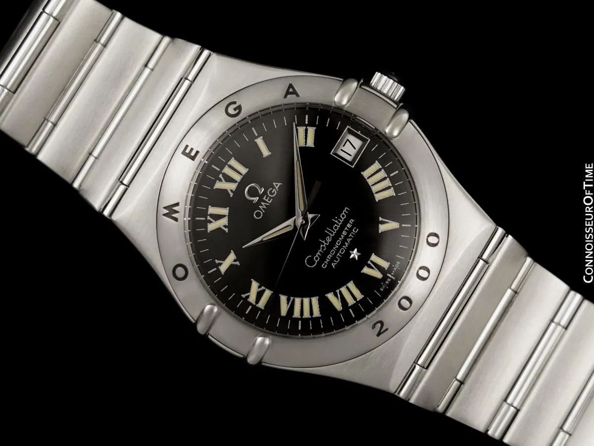 Omega Constellation Millennium Special Edition Mens Automatic Chronometer Watch - Stainless Steel