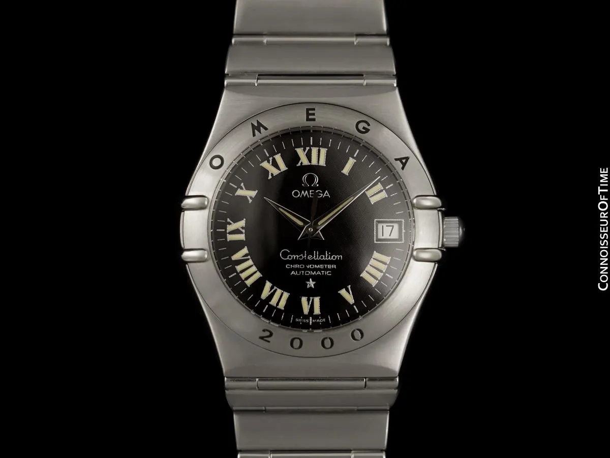 Omega Constellation Millennium Special Edition Mens Automatic Chronometer Watch - Stainless Steel