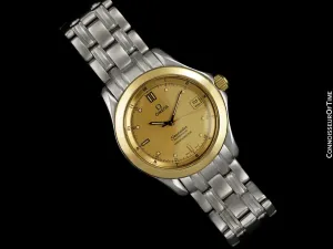 Omega Seamaster 120M Professional Divers Mens Automatic Chronometer Steel & 18K Gold Watch - Boxes